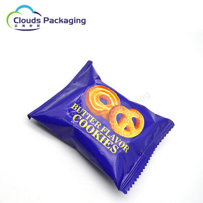 अच्छा दाम कुकीज़ के लिए प्लास्टिक बैक सील पैकेजिंग बैग बिस्किट पैकेजिंग अनुकूलित डिजाइन ऑनलाइन