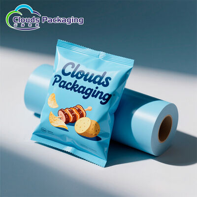 Harga bagus Custom Coffee Packaging Roll Film for Candy Package Three Side Seal Bag Cocok untuk aplikasi industri makanan on line