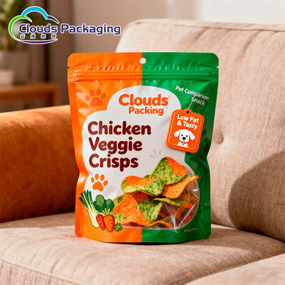 Giá tốt Túi đóng gói dây kéo cấp thực phẩm Túi đứng tùy chỉnh cho bao bì snack giòn trực tuyến