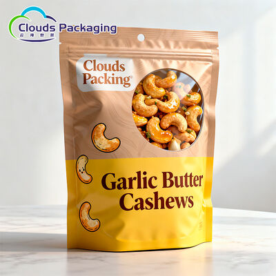 Giá tốt Đóng băng trái cây sấy khô Bao bì nhựa đứng lên Túi thực phẩm có dây kéo trực tuyến