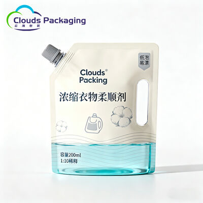 お買い得 洗浄剤生地柔軟剤用の注ぎ口が付いているカスタマイズされた液体包装袋 オンライン