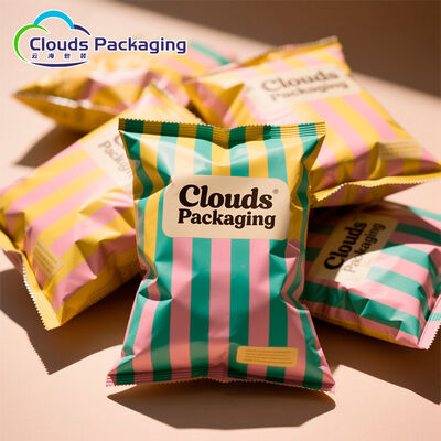 Guter Preis Zurück Siegel Taschen Kartoffelchips Filmrolle Verpackung Custom Printing für fertige Tasche Online