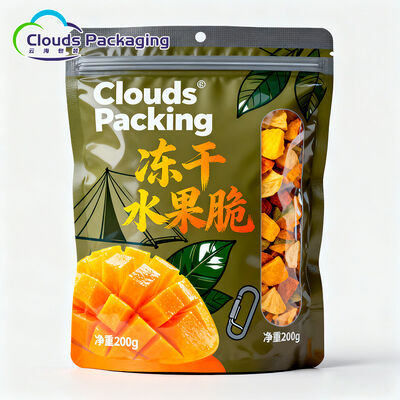 Bom preço Embalagens de alimentos em sacos de embalagem de frutas secas Mangas lanches Stand Up pouches on-line