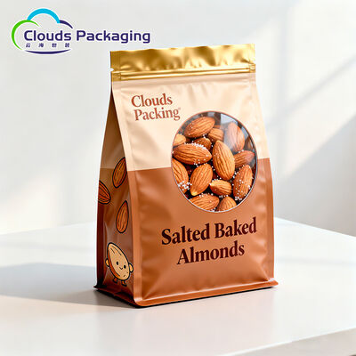 Good price Nuts Dried Food Packaging Pouch Reusable With Flat Bottom online