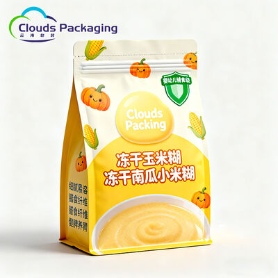 Giá tốt Túi Đựng Thực Phẩm Cho Bé Đáy Vuông Có Logo Tùy Chỉnh trực tuyến