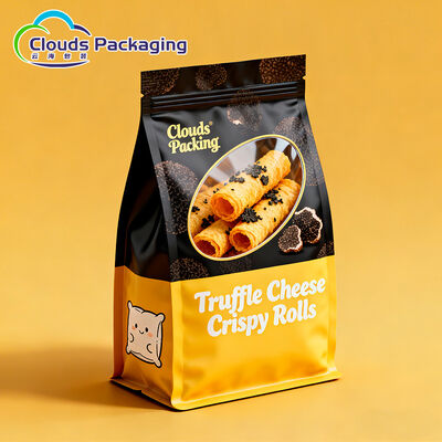 Bom preço Sacos de Fundo Plano para Embalagem de Snacks com Impressão Personalizada e Cores on-line