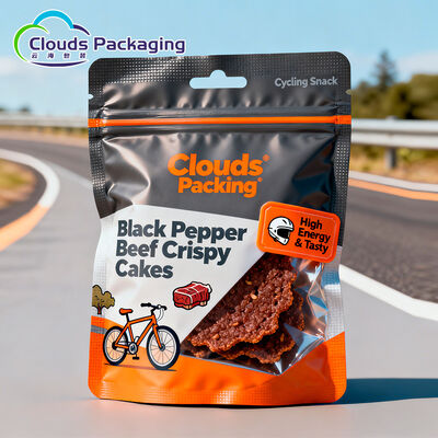 Goede prijs Crispy Snacks Staande Zip Lock Verpakkingszakken Aanpassing met venster online