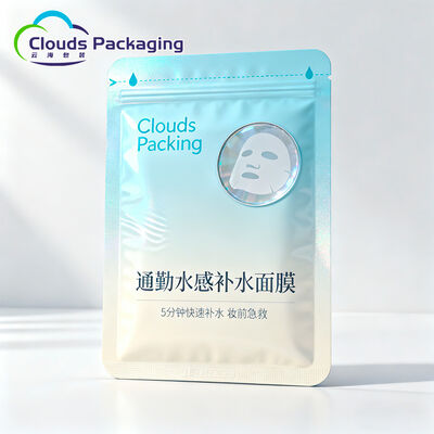 Giá tốt Thùng đóng gói mini zip khóa phẳng được in tùy chỉnh cho trang điểm trực tuyến