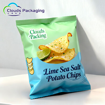 Dobra cena Chipsy ziemniaczane Crisps Back Seal Pouch Food Grade Custom Printing w Internecie