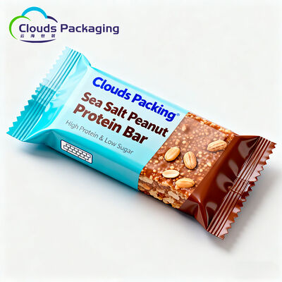 Good price Plastic Back Seal Packaging Bags For Nuts Crisps Snack Cookies Biscuit Packing online