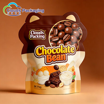 Good price Customized Zipper Packaging Bag Animal Shape Bags for Dried Food online