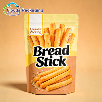 Buen precio Bolsos de empaquetado de la cremallera plástica de la categoría alimenticia con la aduana impresa para el empaquetado del bocado en línea