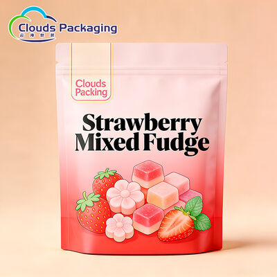 Goede prijs Ziplock Stand Up Pouch Duurzame Food Grade Plastic Verpakking voor Gummy Snoepjes online