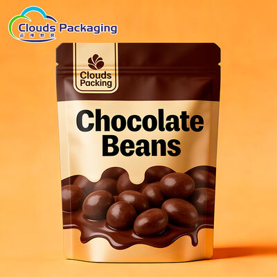 Good price Food Grade Snack Plastic Packaging Bag with Zipper Custom Stand Up Pouches For Chocolate online