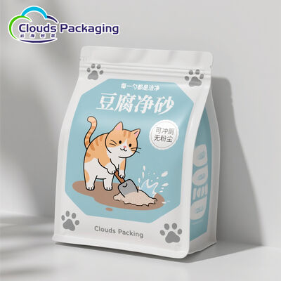Buen precio Bolsas de embalaje de alimentos para mascotas impresas a medida Bolsas de embalaje de alimentos Bolsa de pie con cremallera en línea