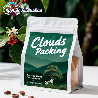 Harga bagus Kantong Plastik Stand Up Kantong Custom Printed Food Grade Packaging Bag Dengan Zipper on line