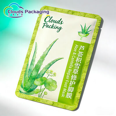 Bon prix Poche faite sur commande de joint de trois côtés pour des masques de pied de masques faciaux et des sacs d'emballage de masques de main en ligne