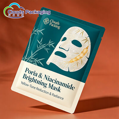 Goede prijs Aangepaste gezichtsmasker verpakkingstas 3 zijafdichting lekvrij verpakkingszakje online