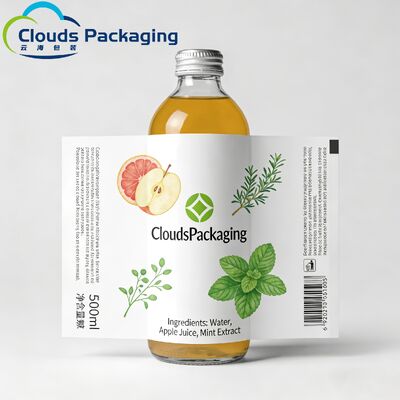 Bon prix Étiquette rétractable de personnalisation écologique pour boissons en bouteille en ligne