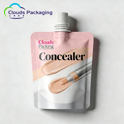 अच्छा दाम यात्रा के लिए डिस्पोजेबल फ़ाउडेशन पैकेजिंग बैग नमूना बोरी डिज़ाइन पाउच कॉस्मेटिक्स स्प्लिट चार्जिंग ऑनलाइन