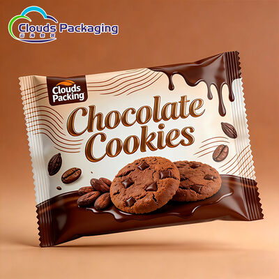 Bom preço Saco plástico Mylar impresso personalizado de tamanho pequeno Sacos de embalagem de chocolate com vedação traseira descartável on-line