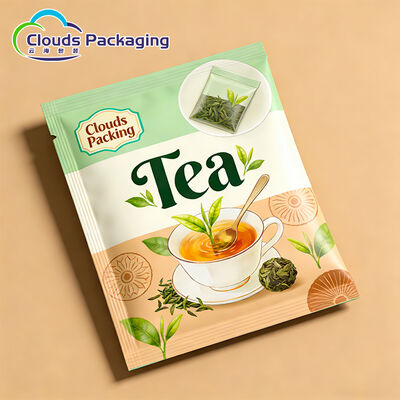 अच्छा दाम पोर्टेबल खाद्य ग्रेड चाय पाउच प्लास्टिक बैग कस्टम लोगो प्रिंटिंग हीट सील डिस्पोजेबल पैकेज बैग ऑनलाइन