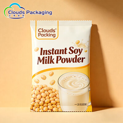 अच्छा दाम पाउडर डिस्पोजेबल पैकेजिंग बैग के लिए कस्टम लोगो नमी-प्रूफ बैक सीलिंग पाउच ऑनलाइन