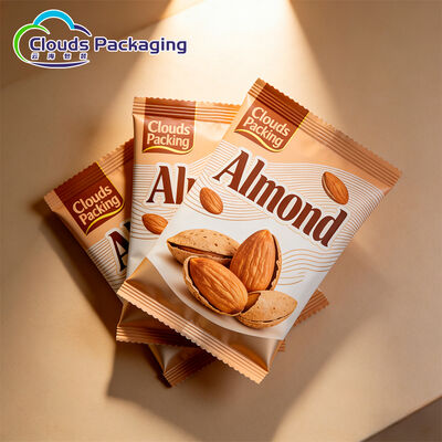 अच्छा दाम नट्स के लिए कस्टम प्रिंटिंग प्लास्टिक बैग के साथ व्यापार के लिए कस्टम लोगो छोटे फ़ॉइल पैकेजिंग बैक सीलिंग हीट सील बैग ऑनलाइन