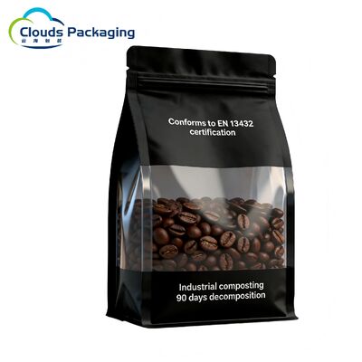 अच्छा दाम अनुकूलन योग्य स्पष्ट पीई पुन: सील करने योग्य कॉफी बीन पैकेजिंग बैग भंडारण जिपर लॉक मायलर बैग ऑनलाइन