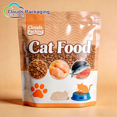 Good price Food Storage Moistureproof Packaging Bag with Zipper Small Pouches Packaging Bags for Pet Food online