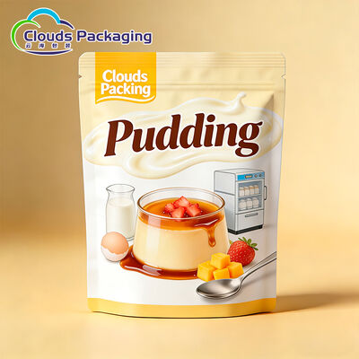 Buen precio Los bolsos de empaquetado de la jalea del pudín crean la bolsa de plástico para requisitos particulares del acondicionamiento de los alimentos de las bolsas de plástico con el logotipo en línea