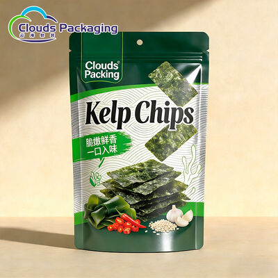 Good price Food Grade PE Plastic Bags Plastic Aluminum Foil Packaging Pouch For Seaweed Snacks online