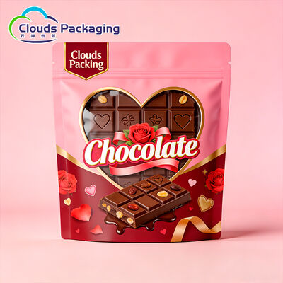 Good price Wholesale Moisture-Proof PE Bags Custom Size Reusable Packaging Bag Mylar Zip Lock Bags for Chocalate online