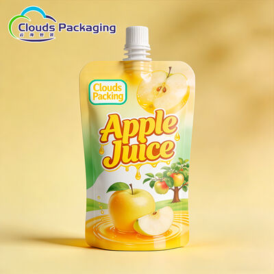 Good price Customized Printing Spout Pouch Juice Beverage Packaging Bag High Barrier Reusable Drink Bag online
