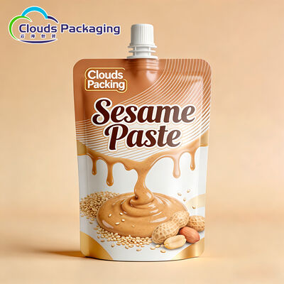 Harga bagus Kantong Peras Saus Cair yang Dapat Digunakan Kembali Kantong Cerat Pencetakan Gravure Penyimpanan Cairan VMPET untuk Kemasan on line