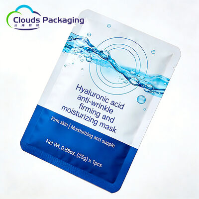 Harga bagus Tas Sampel Kosmetik Mylar Biodegradable yang Dapat Disegel Panas Grosir Kantong Sachet Mini untuk Masker Wajah Pembersih Wajah Minyak Esensial on line